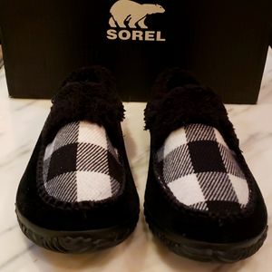 Sorel Out 'N About Slide Slippers for Ladies sz 12